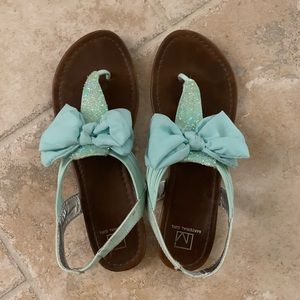 Women’s Material Girl Bow Sandals